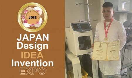 台鋼科技大學尖端研發再獲國際認可！3D列印抗菌骨修復材料日本東京設計發明展摘金及印尼特別獎