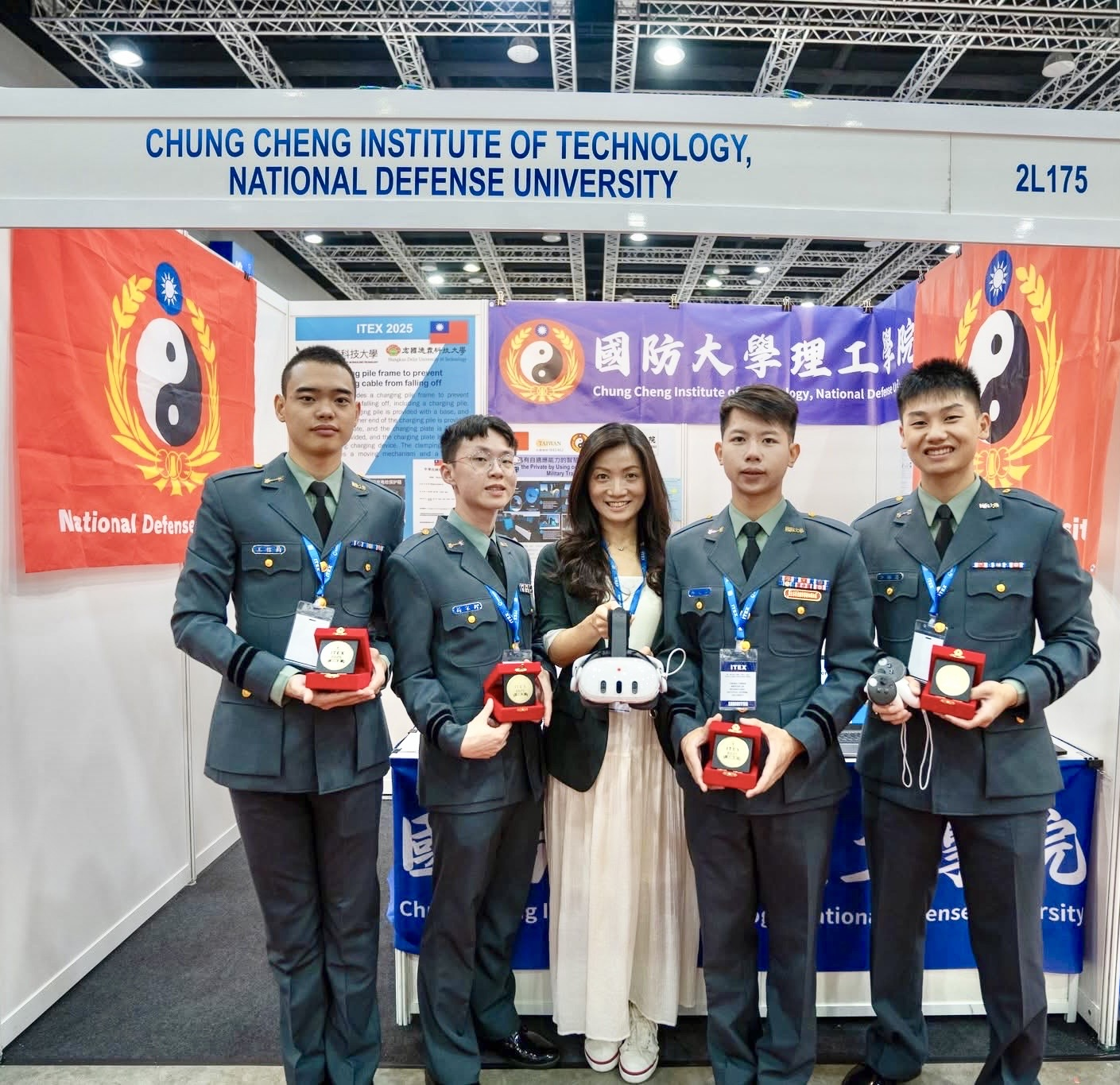 國防大學中正理工學院勇奪2025馬來西亞ITEX國際發明展金牌， 展現智慧軍事訓練系統前瞻實力
