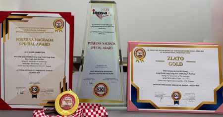 明志科大賴文正頂尖發明團隊於克羅埃西亞發明展 榮獲金牌及大會特別獎