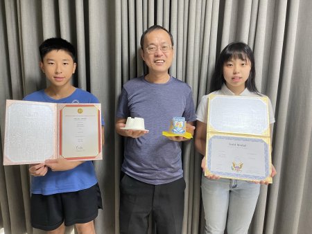 康乃薾雙語中小學 美國發明展 榮獲金獎殊榮